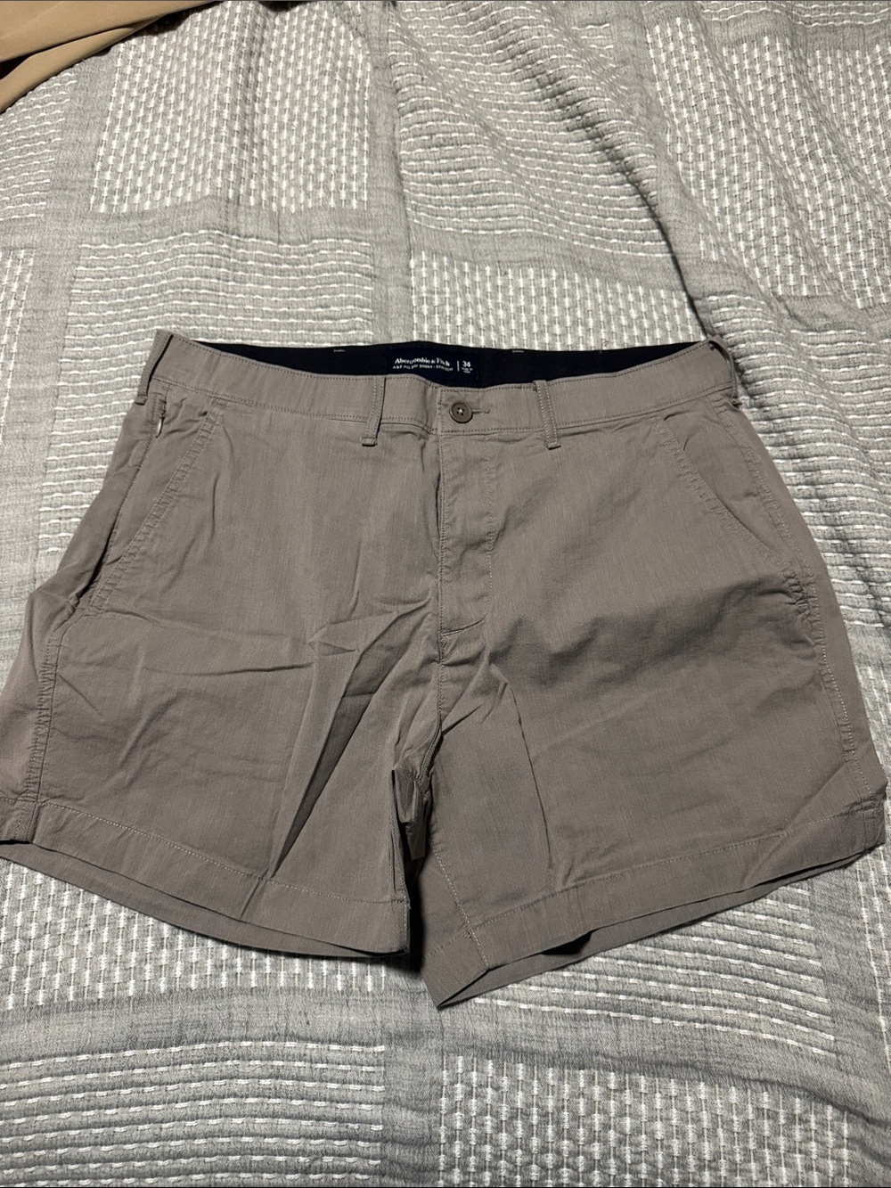 Abercrombie & Fitch Men's Taupe Shorts
